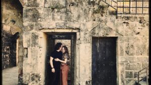 Brooke Nevin Instagram - 12⚡️12

Happy Birthday to my moon-beam-dancing, post-it-love-note leaving, puppy papa-ing, wild haired celebrator of compassion, silly abandon and all things that inspire awe.

Let’s spend another year climbing to spots with great vistas, smoochin’ in front of fancy doorways and expressing states of being with our tongues, ‘kay? 

💜 the heck outta you @traynorland