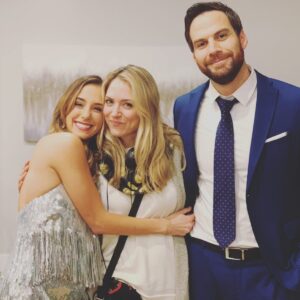 Brooke Nevin Instagram - That’s a picture wrap on my feature directorial debut with these amazing humans! Thank you @brentmbailey  @laurenswickard
@aubreyannreynolds and @thekennymiller for leading a wonderful cast. 🎬Thank you @dandius and @heycortneyk for making them look so darn classy! My camera crew lead by the incomparable @streetartistpictures — you guys rock!  Huge amounts of gratitude to every single person on this crew, from those who made the sets come alive, painted with light, moved gear and to all who kept it running smoothly, I wouldn’t have made it to the finish line without you. And I wouldn’t have begun without @ericscottwoods and @cartelhqdotcom trusting me behind the lens. Thank you for giving me the opportunity to expand my storytelling skills. Can’t wait to share this thrilling tale of a #DeadlySugarDaddy with all of you!
