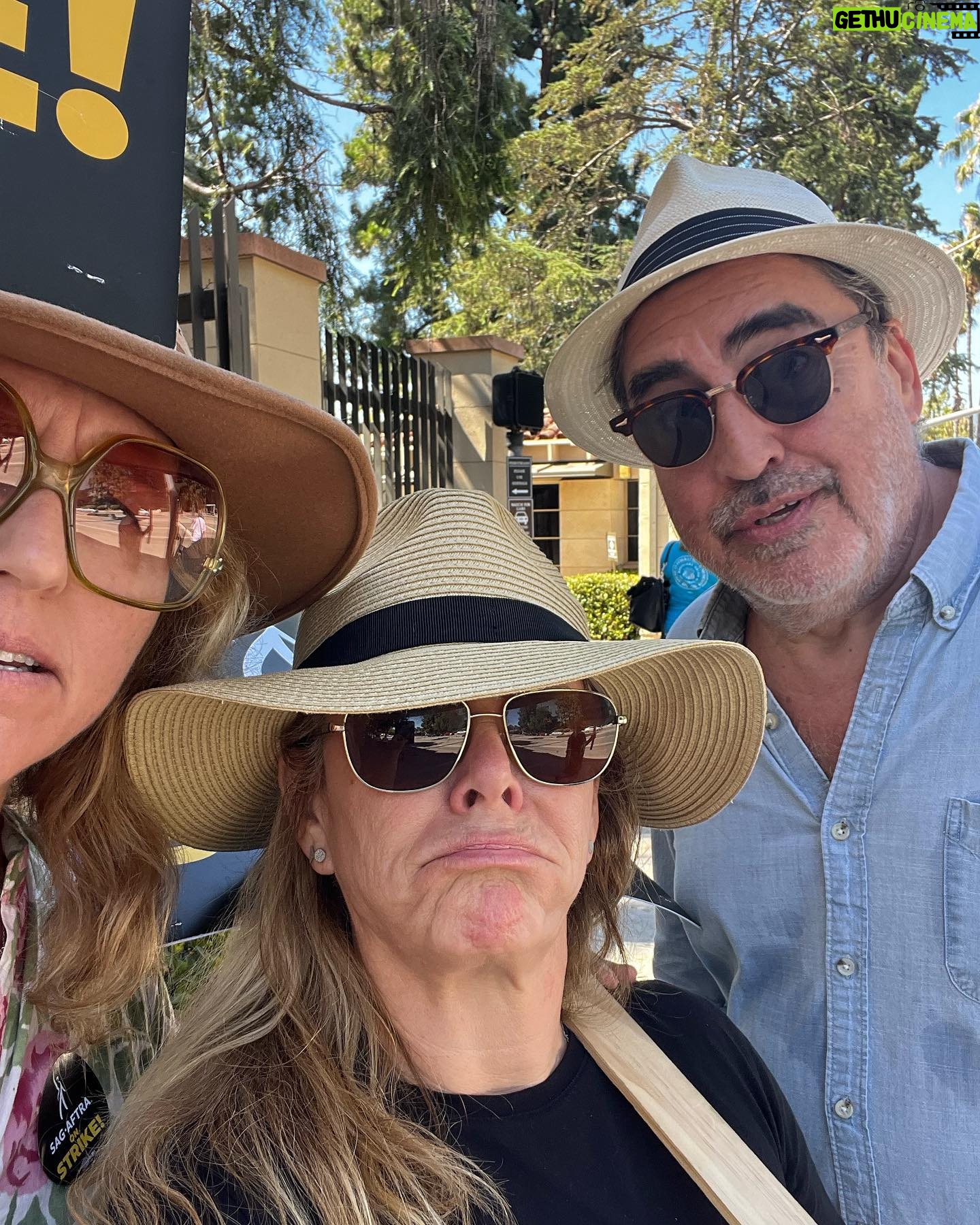 Brooke Smith - 829 Likes - Today on the picket line at Warner Brothers. Always better with friends ❤️ @romyrosemont @fredmolina9953
#sagaftrastrong @sagaftra #wgastrong @wgawest