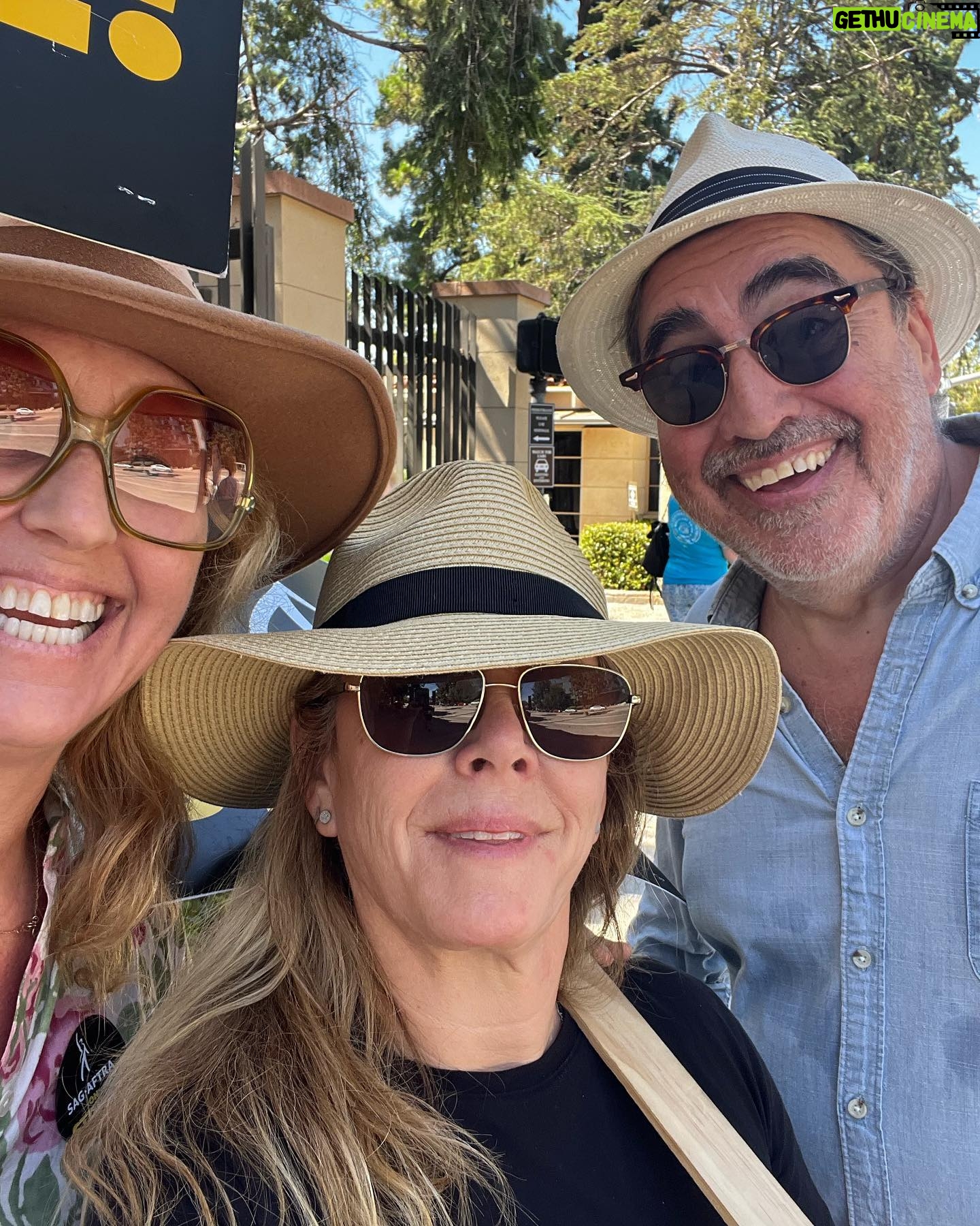 Brooke Smith - 829 Likes - Today on the picket line at Warner Brothers. Always better with friends ❤️ @romyrosemont @fredmolina9953
#sagaftrastrong @sagaftra #wgastrong @wgawest