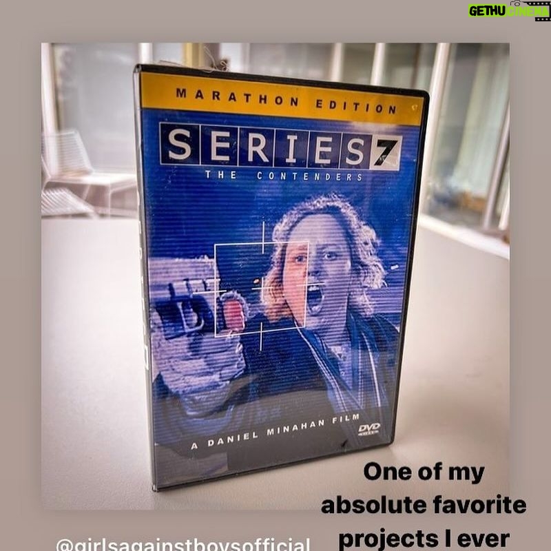 Brooke Smith - 428 Likes - If you haven’t seen Series 7 before, it’s available to watch for free on YouTube. It’s one of my top 3 favorite projects I have ever been a part of. Written directed by the brilliant @danminahan ❤️