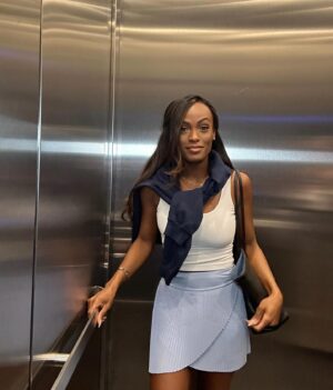 Brooke Thomas Instagram - :)

👗: The skirt is from Amazon, I can find the link if yall want it. The top is an old bodysuit I got tailored into a tank