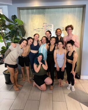 Brooke Williams Instagram - So, I enrolled in the @hot8yoga Hot Power Fusion teacher training with the sole purpose of deepening my practice. And then it became so much more 🥲. 200 hours of sweat, tears, shared joys, shared struggles, and deep connection and friendship. After 200 hours I’m only just starting to understand how powerful yoga really is. Thank you @hot8yoga for holding space for us. It was truly a once in a lifetime experience. Special. ✨ #yoga  #hot8yoga
