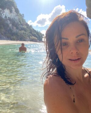 Brooke Williams Instagram - The most glorious time. #coromandel #beautifulnewzealand #purenz #cathedralcove