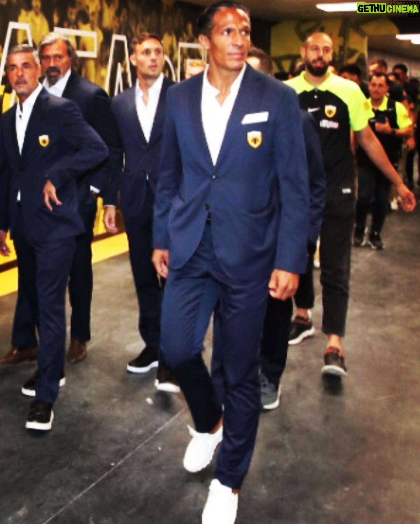 Bruno Alves - 4.6K Likes - Give strong and solid steps forward ,don’t look back live the moment live the present and be present and put everything in what you do ,be surround for persons that make you better and places with good and positive energy and let it flow. #commitment #aekfamily #wecandoit #believe #faith @aekfc_official