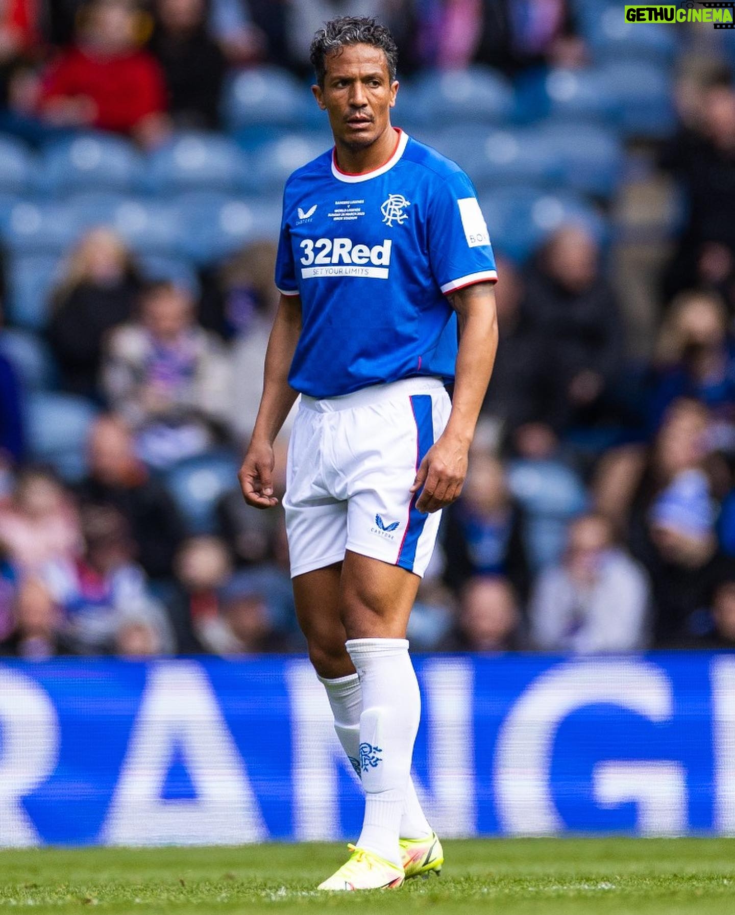 Bruno Alves - 12.1K Likes - thanks for the invitation, it was great to have participated in this beautiful event of the club's @rangersfc legends, it was an honor to have worn this shirt again and met again great personalities of world football ! @pedromendes.mnm @rangersfc #football #legend