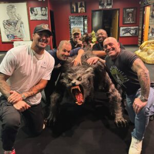 Bryan Callen Instagram - Good times with the boys watching the fights on Fight Companion!