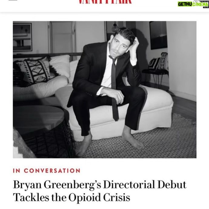 Bryan Greenberg - 6.8K Likes - Thank you @vanityfair for speaking with me about @junction_film 🙏🏼