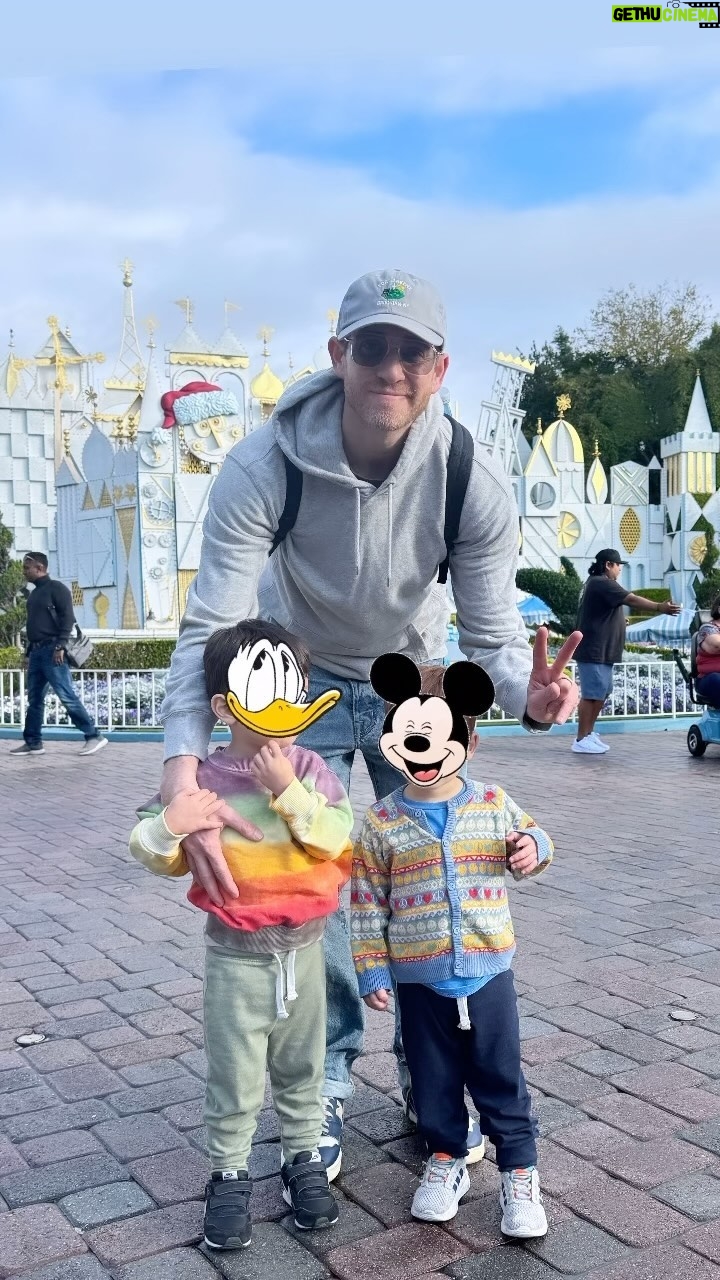 Bryan Greenberg - 10.1K Likes - The most hectic place on earth. The kids met Mickey but the line was too long to meet Bob Iger.