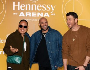 Bryan Greenberg Instagram - We didn’t get to play in the game but the team are still All Stars thanks @HennessyUS #SpiritoftheNBA #ad21 discover more information at Hennessy.com (http://hennessy.com/)