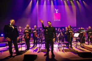 Bryan Konietzko Instagram - Avatar in Concert world premiere at the Royal Festival Hall in London, 1/21/24, celebrating the ATLA score by Jeremy Zuckerman @jeremyzuck Thanks to everyone who came out and made it such a special evening, thanks to @david_mahoney for such great work as conductor, the fantastic musicians and crew, and to GEA Live for making it all happen. 💙⬇️💙 Photos by Zdenko Hanout. World tour coming soon: avatarinconcert.com