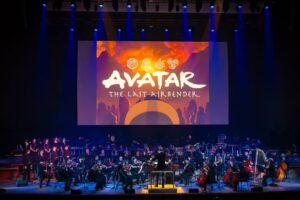 Bryan Konietzko Instagram - Avatar in Concert world premiere at the Royal Festival Hall in London, 1/21/24, celebrating the ATLA score by Jeremy Zuckerman @jeremyzuck Thanks to everyone who came out and made it such a special evening, thanks to @david_mahoney for such great work as conductor, the fantastic musicians and crew, and to GEA Live for making it all happen. 💙⬇️💙 Photos by Zdenko Hanout. World tour coming soon: avatarinconcert.com