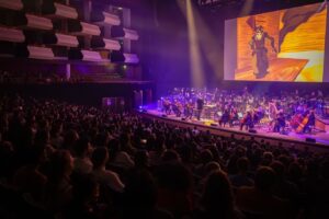 Bryan Konietzko Instagram - Avatar in Concert world premiere at the Royal Festival Hall in London, 1/21/24, celebrating the ATLA score by Jeremy Zuckerman @jeremyzuck Thanks to everyone who came out and made it such a special evening, thanks to @david_mahoney for such great work as conductor, the fantastic musicians and crew, and to GEA Live for making it all happen. 💙⬇️💙 Photos by Zdenko Hanout. World tour coming soon: avatarinconcert.com