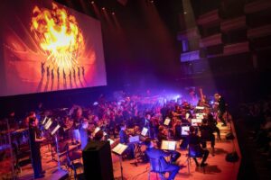 Bryan Konietzko Instagram - Avatar in Concert world premiere at the Royal Festival Hall in London, 1/21/24, celebrating the ATLA score by Jeremy Zuckerman @jeremyzuck Thanks to everyone who came out and made it such a special evening, thanks to @david_mahoney for such great work as conductor, the fantastic musicians and crew, and to GEA Live for making it all happen. 💙⬇️💙 Photos by Zdenko Hanout. World tour coming soon: avatarinconcert.com