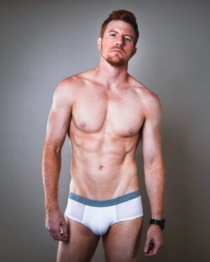Bryce Eilenberg Instagram - Bonus points if you can spot my tank top tan.  Check out my unboxing and review of this Tani underwear on my YouTube channel (link in bio), or hop on my Patreon to see future underwear reviews 😁.
.
.
.
.
#fitness #fitnessmodel #underwear #underwearmodel #taniunderwear #ohpitcrew #rupaulsdragrace #rpdr