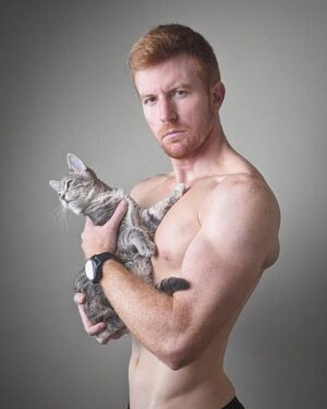 Bryce Eilenberg Instagram - Despite looking very nonplussed in the photo, I can assure you she was meowing at me for attention right before this.
.
.
.
.
#BryceAndCiri