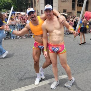 Bryce Eilenberg Instagram - Great to have some walking shoes.  Wear your sunscreen!!! #ohpitcrew #allstars8 #rpdr