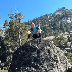 Bryce Eilenberg Instagram - On rocks.  Was gonna run but just hiked around the whole time.  Purdy day.