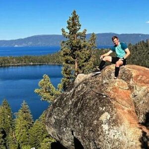 Bryce Eilenberg Instagram - On rocks.  Was gonna run but just hiked around the whole time.  Purdy day.
