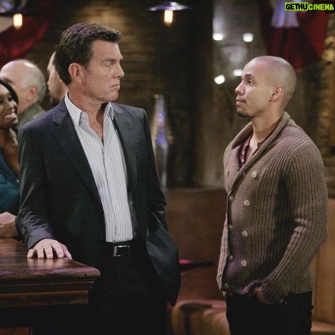 Bryton James - 7.1K Likes - Please help me & the #YR family celebrate the legend Mr. Peter Bergman on 30 years as #JackAbbott 🎉🎉🎉 I can never thank you enough for all the love & support you’ve shown me from day one. #Peterbergman