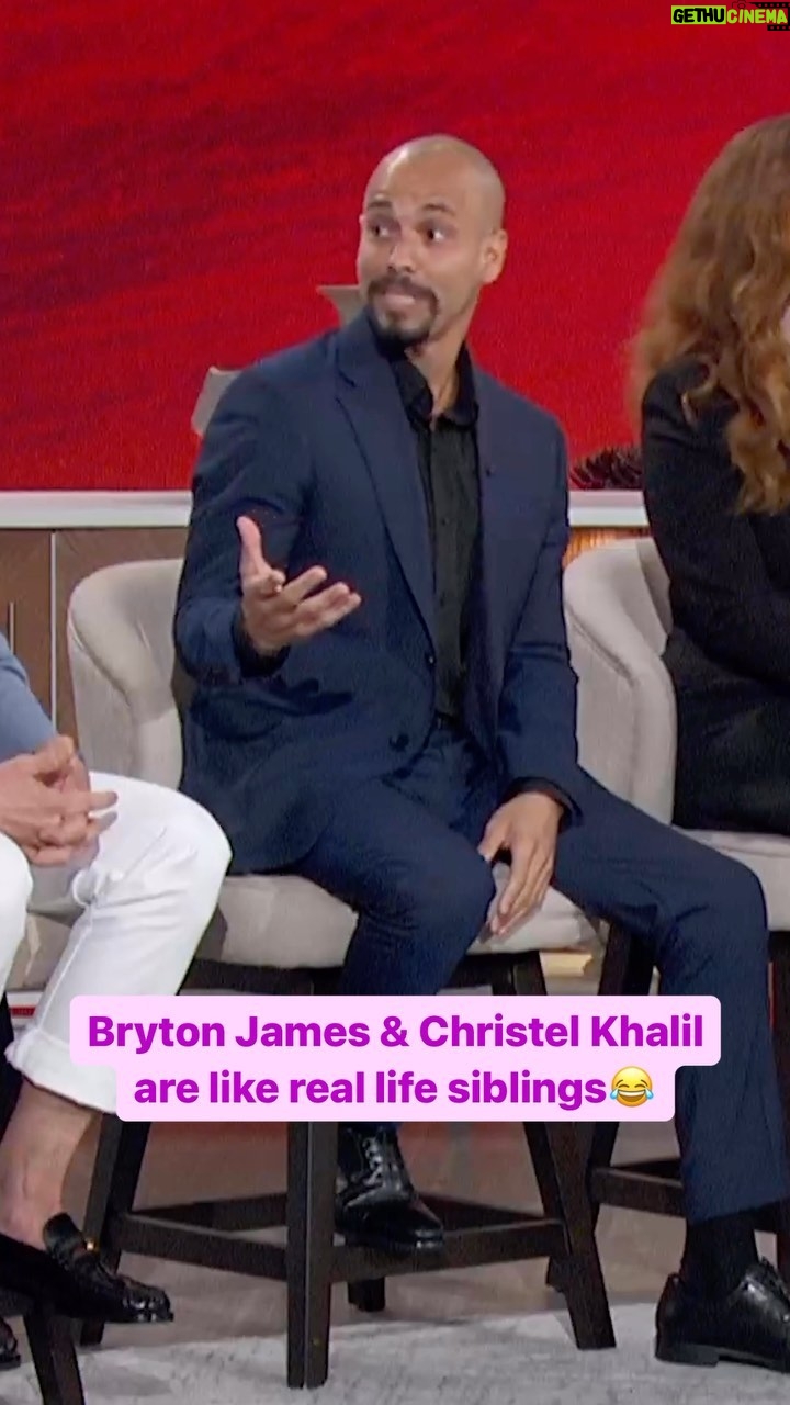 Bryton James - 4.3K Likes - This is what happens when you play siblings on screen for so long😂
#theyoungandtherestless #daytime #soapopera #drama #brytonjames #christelkhalil