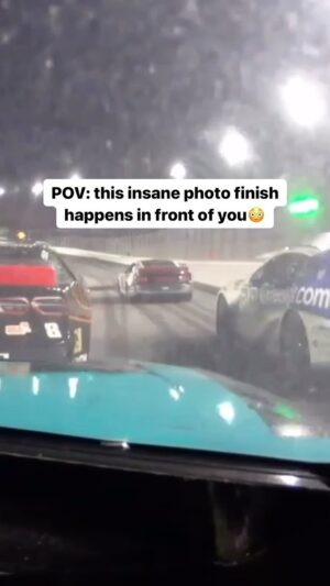 Bubba Wallace Instagram - Front row seat to the most insane finish I’ve ever seen🤯