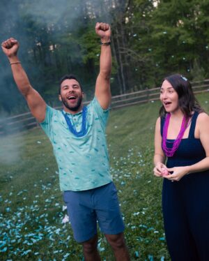 Bubba Wallace Instagram - In case you missed it… IT’S A BOY!👶💙