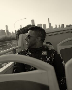 Bubba Wallace Instagram - Chicago so far, race day ready 👊🏾
