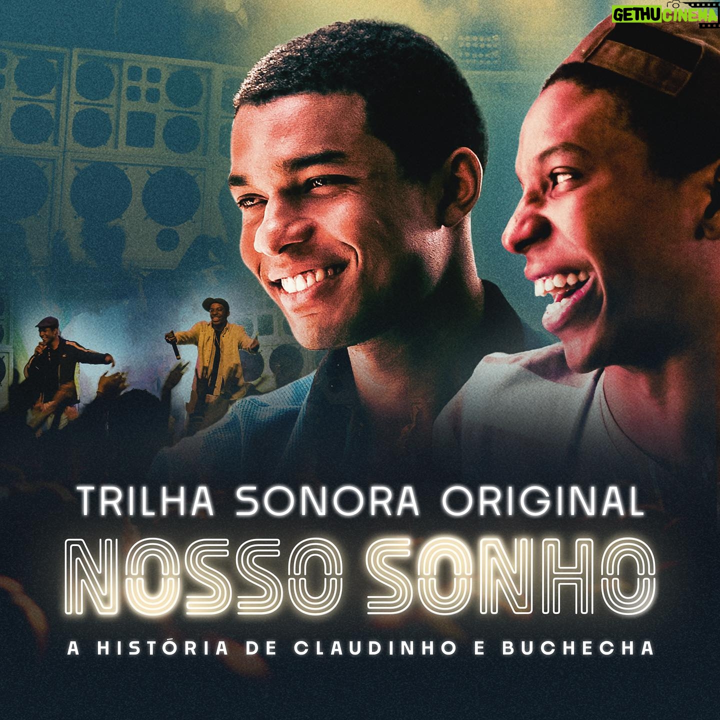 Buchecha - 7.2K Likes - #NossoSonho • Das telas de cinema para a sua playlist favorita! A trilha sonora original do filme ‘Nosso Sonho’ estará disponível, em breve, na sua plataforma de música. 💙
O link para o pre-save do álbum está disponível nos stories. Já clica e se prepara para se divertir e se emocionar.