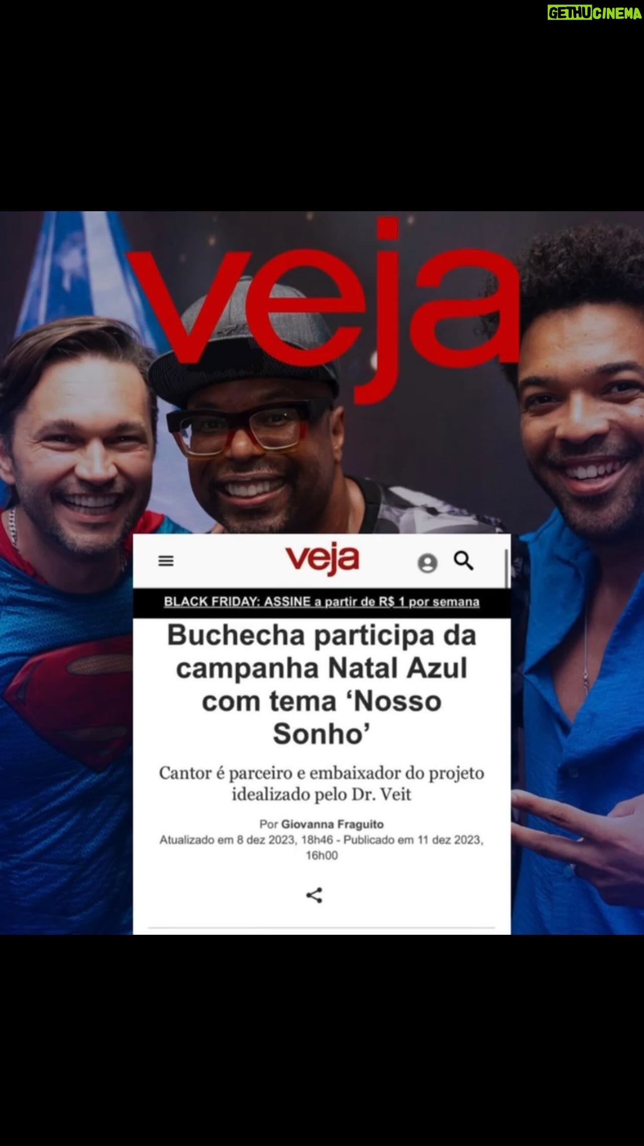 Buchecha - 7.9K Likes - @natalazul 23 anos @buchecha na @vejanoinsta 💙💙💙
Obrigado Veja e jornalista @vmoratelli pela atenção e carinho.
@drveitleblon @dracynthiaveit @veitsmile
@labbluedrveit @salveoplanetaazul
@btcomunicacao @bibiteixeira