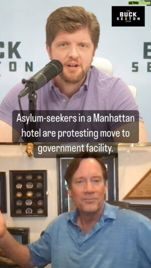 Buck Sexton Instagram - Listen to the full podcast with @ksorbo by clicking the link in bio! #bucksextonshow #thebucksextonshow #bucksexton #asylumseekers # borders #protest