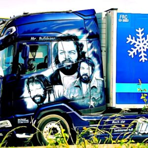 Bud Spencer Instagram - Bulldozer on tour