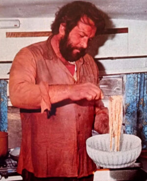 Bud Spencer Instagram - Wer möchte Spaghetti?