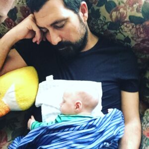 Bülent İnal Instagram - Bulut'la uyku keyfi 😉😉