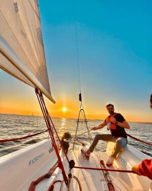 Burç Kümbetlioğlu Instagram - Sailing ⛵️