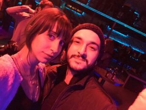 Büşra Çam Instagram - Aliens with their purple skins.