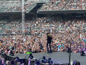 C.C. DeVille Instagram - So lucky that this is my day at the office !! 
Thank you Atlanta !!
What a party 
What a show
Truly blessed !!