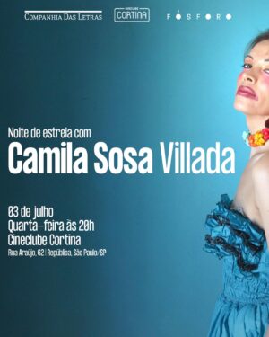 Caio Blat Instagram - ÚLTIMOS INGRESSOS! ✨ 

Separe o look, capriche no brilho: no dia 3 de julho, às 20h, a Companhia das Letras (@companhiadasletras) e a Fósforo (@fosforoeditora) convidam para uma festa única & imperdível: o lançamento de “Tese sobre uma domesticação” e “A viagem inútil”, de Camila Sosa Villada (@camilaomara), no Cineclube Cortina (@cineclubecortina). 

💃🏼 Com trechos dos livros lidos pela própria autora (que também é atriz) e pelos atores Caio Blat (@caio_blat) e Fabia Mirassos (@fabiamirassos), dirigidos pela atriz e diretora Maria Manoella (@_maria_manoella), e com a DJ Carol Luck (@carolluck) esquentando a pista, a noite promete.

São três os tipos de ingressos, que já estão à venda na plataforma Sympla:
– Apenas entrada: R$ 40,00 (  taxas);
– Entrada   1 dos livros à sua escolha: R$ 80,00 (  taxas);
– Entrada   os 2 livros lançados no evento: R$ 100,00 (  taxas).

🎟️ Garanta seu ingresso em bit.ly/camila-sp.

Importante: não teremos venda de ingressos no local.