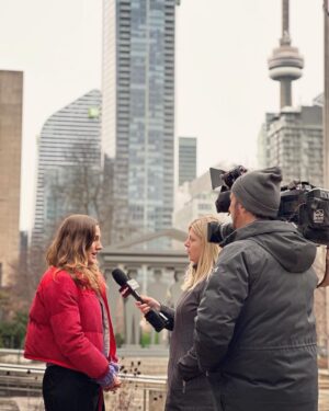 Cait Alexander Instagram - There are no innocent bystanders & today Canada’s very own “justice” system proved that statement ten fold. Today, after 2.5 harrowing years, battling with the system against my ex boyfriend, who was charged EIGHT times for his violent attacks on me, I received a mere “peace” bond for my attempted murder. This means a dangerous criminal is free to roam Leaside and Toronto. This means his child is not safe. This means, once again Canada has adhered to the rights of the criminal not the victim. Prosecution wanted me to go away quietly; they wanted me to speak over zoom from LA. I told them: don’t bet against me and I’ll see you in court. 25   friends & family showed up. Here we are. Thank you @citynewsto @tinayazdani @shaunahunt & my community of family & friends that came to court today to witness the abysmal failure of the system that is supposed to protect us all. Without you… I truly wouldn’t be here. 💜💜💜💜💜 #istandwithcait #domestic #violence #canadian #justice #fail #michaelvolavka #victimsrights #humanrights #metoo #notimeforjustice