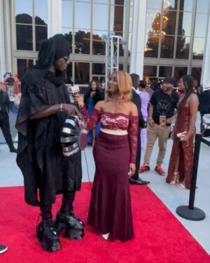 Caleb Rimtobaye Instagram - Red carpet Hollywood last night @hapawards