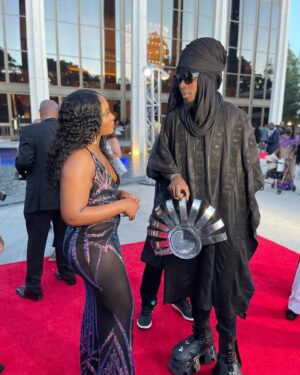 Caleb Rimtobaye Instagram - Red carpet Hollywood last night @hapawards