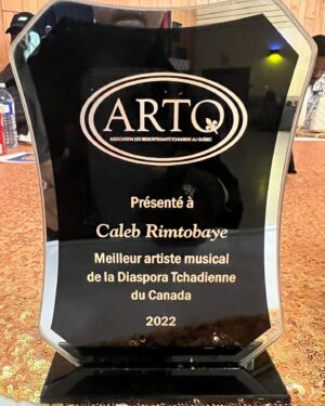 Caleb Rimtobaye Instagram - J’ai été très honoré hier soir. Merci la famille !