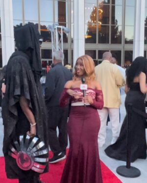 Caleb Rimtobaye Instagram - Red carpet Hollywood last night @hapawards
