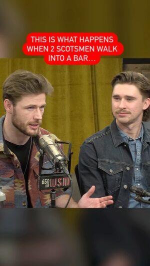 Callum Kerr Instagram - Two Scots walk into a bar…and into WSM Radio! 🏴󠁧󠁢󠁳󠁣󠁴󠁿 @chrisamusicofficial and @callum_kerr_1 share how the two came together to make their new song “Tamed By Tennessee” 🎵