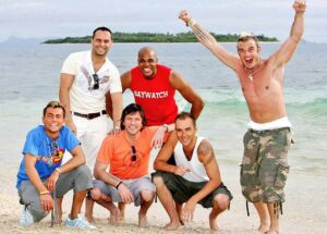 Calum Best Instagram - How’s that for a throwback 😂
These where great times not a worry in the world 😂

The first @loveisland circa 2005 I believe on a remote island in Fiji , we had such a laugh

Paul
Grecs
Duaine
Sharpey
Me 
Fran

Were you old enough to watch this ?😂❤️