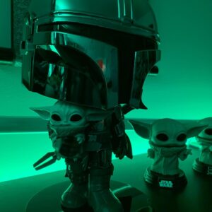 Cameron Brodeur Instagram - A fine edition to my collection. *Grievous cough* #themandalorian #babyyoda