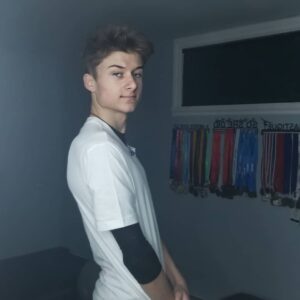 Cameron Brodeur Instagram - Sleep. Eat. Workout. Watch Anime. My quarantine cycle.
