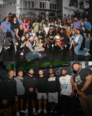 Cameron Heyward Instagram - @camhey97’s favorite way to celebrate his birthday is to throw a party with some local kids who may need some extra encouragement.

He & @theheywardhouse treated a special group of kids to a night of fun at Dave & Buster’s at the annual Cam’s Birthday Bash!