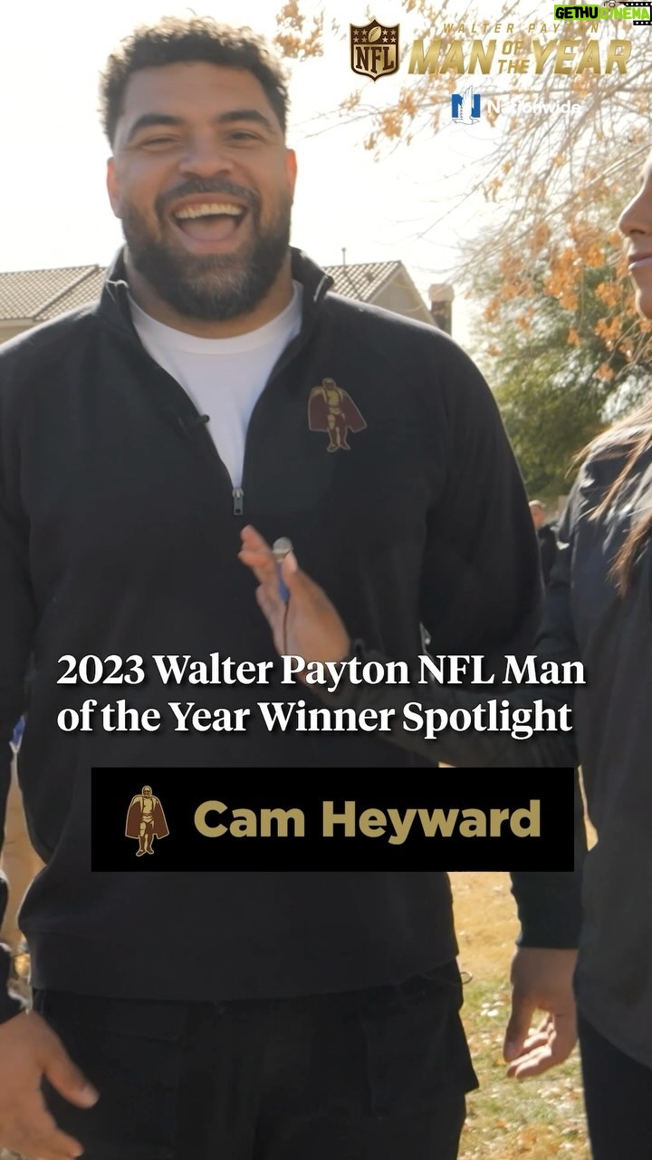 Cameron Heyward - 3.8K Likes - The 2023 Walter Payton @nfl Man of the Year. #WPMOY