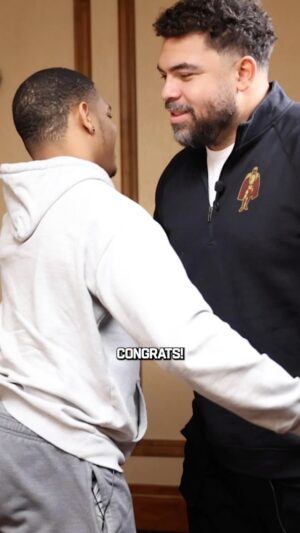 Cameron Heyward Instagram - WPMOY winner Cam Heyward invited one of his foundation’s student ambassadors, Nasir Crownie, to join him at the Super Bowl.

Nasir shares the impact the Cameron Heyward Foundation has made in his life. 💛
